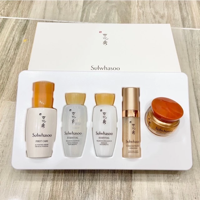 Set mini Sulwhasoo nhân sâm 5 sp