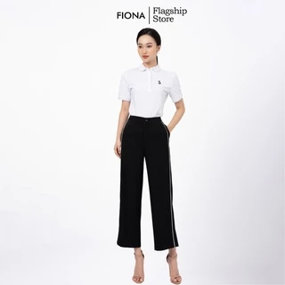 Quần công sở nữ FIONA dáng suông quần âu nữ thiết kế cao cấp xẻ gấu phù hợp đi làm đi chơi F351317