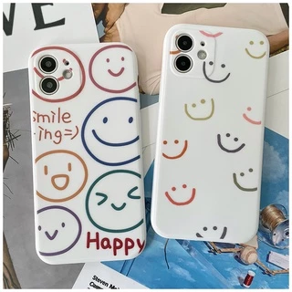 FOR XIAOMI 11LITE REDMI 12C 10A 10C 10 NOTE11 NOTE12 NOTE10 NOTE9 NOTE 8 NOTE7 S 9 8 7 9C 9A 9T K40 POCO X5 M5 M5S F3 X3 M3 M4 PRO Smiley TPU soft case