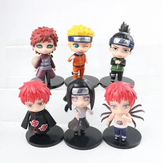 Mô hình chibi Naruto,Gaara,Neji,Sasori,Shikamaru  siêu đẹp