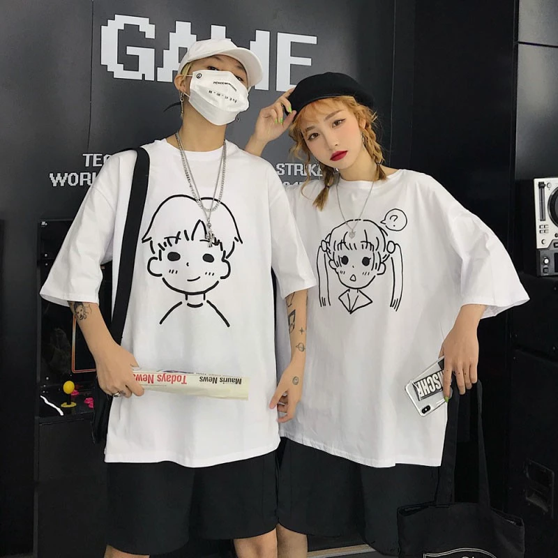 ÁO Đôi Cao Cấp BIGSIZE Unisex 60-100KG | Áo Cặp Form Rộng Nam Nữ Ngoại Cỡ Mặc Đi Chơi, Du Lịch, Chụp Ảnh