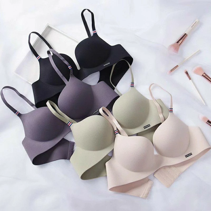 Áo Lót 2403 Không Gọng Nâng Ngực Đệm Dày Xuất Hàn Jutsyle Hot