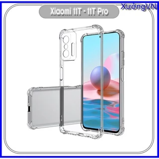 Ốp lưng silicon chống va đập trong suốt Xiaomi Mi 11T - Mi 11T Pro Ôm sát bảo vệ máy tối đa