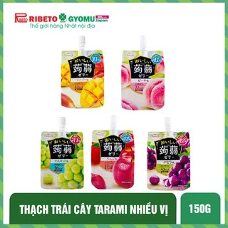 THẠCH TRÁI CÂY KONNYAKU TARAMI NHIỀU VỊ 150G