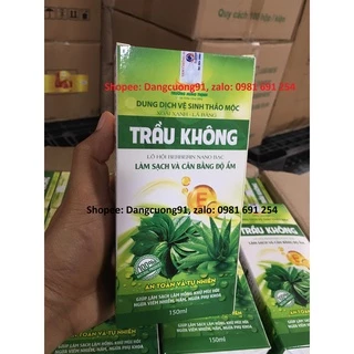 Dung dịch vệ sinh phụ nữ trầu không, xoài xanh, lá bàng ( hàng chuẩn , giấy tờ đầy đủ)