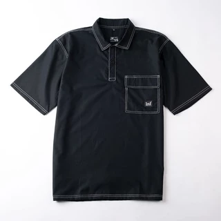 Sơ mi ngắn tay JKSG cổ polo, chất vải cotton lụa mềm mịn, mát mẻ, thiết kế áo đường chỉ nổi độc đáo