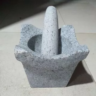 Cối đá ngọc sĩ . Cối vuông 14cm