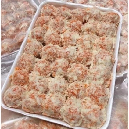 (CỰC RẺ) viên xù hải sản phomai khay 500gr