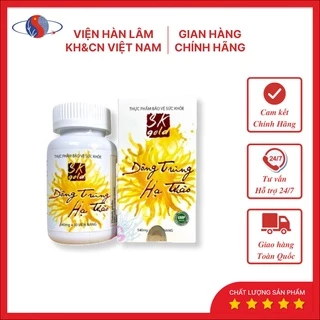 [CHÍNH HÃNG- LỌ 30 VIÊN ]Đông Trùng Hạ Thảo Viên Uống SKGOLD - Sản Phẩm Viện Hàn Lâm KH&CN Việt Nam