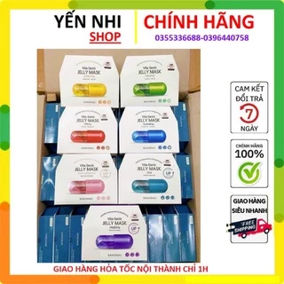 1 Hộp 10 miếng mặt nạ Banobagi Jelly Mask các màu