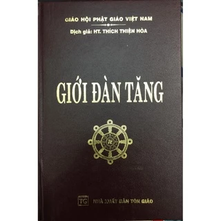 Sách - Giới Đàn Tăng Bìa Da