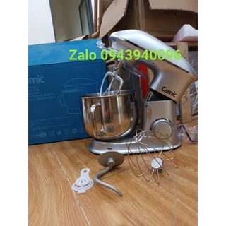 (Hàng Đức) Máy nhào bột Camic 8L 1500W tiêu chuẩn Châu Âu - Trộn bột, Salad, chả giò, đánh kem Bảo hành 1 năm