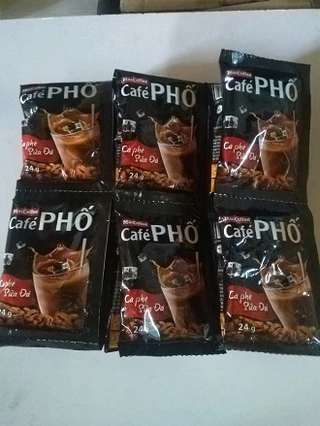 Cà phê sữa đá MacCoffee Café Phố dây 10g 24g