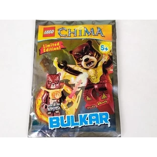 Nhân vật Bulkar trong chủ đề Đồ chơi lắp ráp Iego Chima - LOC391508 Bulkar foil pack