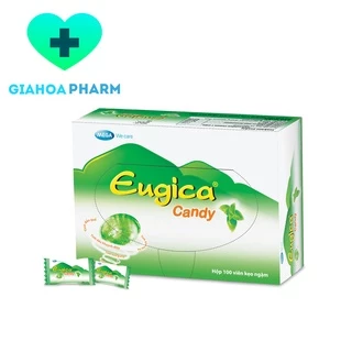 Kẹo ngậm thảo dược Eugica candy (MEGA WE CARE) - Bổ phế, giảm ho, đau rát họng, khan tiếng, làm ấm
