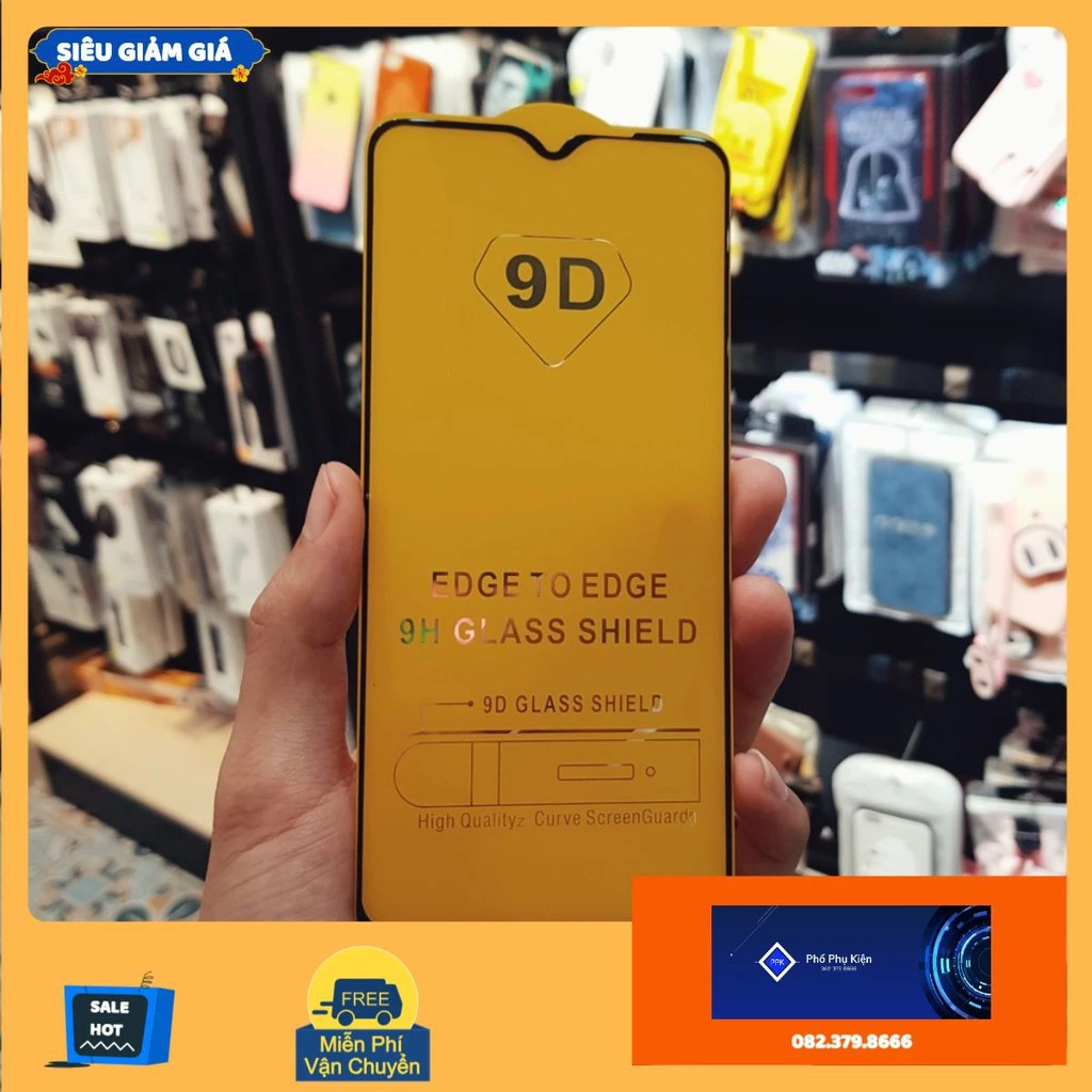 Kính Cường lực Xiaomi Redmi 11 lite Note 9 pro Redmi10X Note 9S Note 8 PRO Full Màn Hình 9D