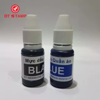 Mực dấu quần áo - Đổ vào con dấu flash đóng lên vải, quần áo cực kỳ bền màu không phai khi giặt