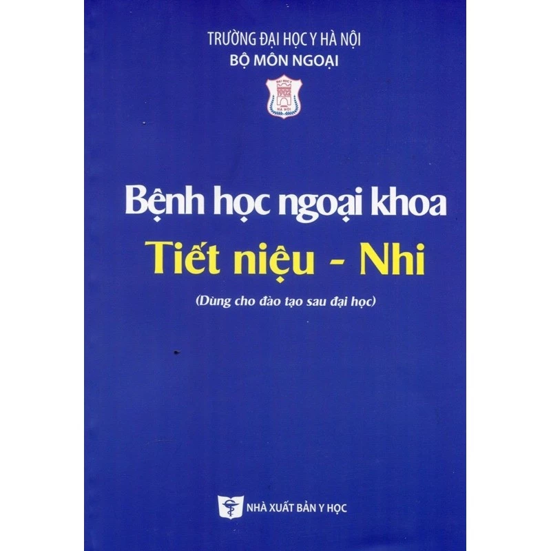 Sách - Bệnh học ngoại khoa Tiết Niệu - Nhi