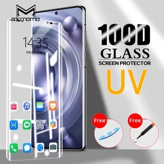 Kính Cường Lực Toàn Màn Hình Chống Tia UV Cho VIVO V30 V30e V29 V27 V25 X100 X90 X80 X70 X60 X50 5G