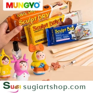 Đất sét tự Khô Mungyo 500gam, Mungyo Air Dry Clay 500gam [ Sugi Art Shop ]