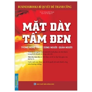 Sách - Bussinessbooks - Mặt dày tâm đen (bìa mềm)