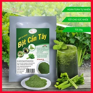 Bột Cần Tây Giảm Cân Sấy Lạnh Chợ Quê Gói 20g Nguyên Chất