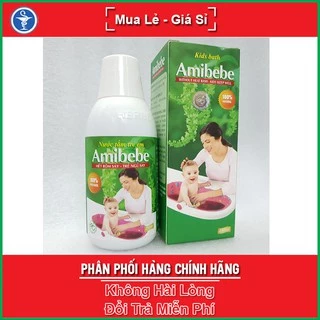 Nước tắm thảo dược Amibebe chai 250ml - Dùng cho trẻ sơ sinh và trẻ nhỏ - yespharmacy