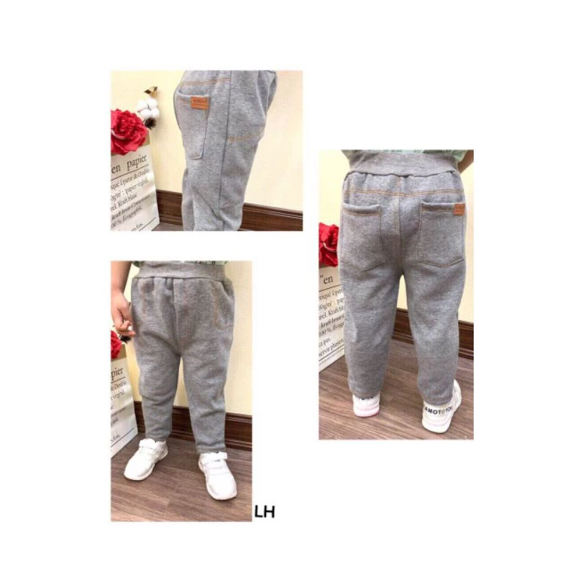 Quần JEANS lót nỉ siêu ấm cho bé 8-17kg