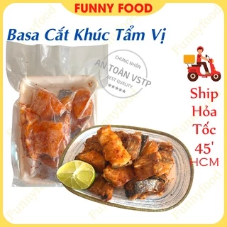 Cá Basa Cắt Khúc Ướp Vị Vừa Ăn 500g – Cá Ba Sa 1 Nắng – [Ship Hỏa Tốc HCM] – Funnyfood