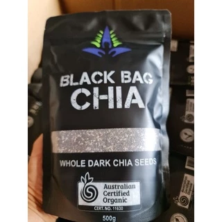 hạt chia đen BLACK túi 500g hàng chuẩn ( giao hàng cực nhanh)