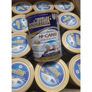 [COMBO 2 LON] SỮA CHO NGƯỜI GIÀ Goldmilk Hi-Canxi - Ngăn ngừa Loãng Xương - Tiểu Đường 900g