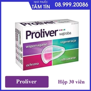 Proliver- Tăng cường chức năng gan, hỗ trợ gan nhiễm mỡ