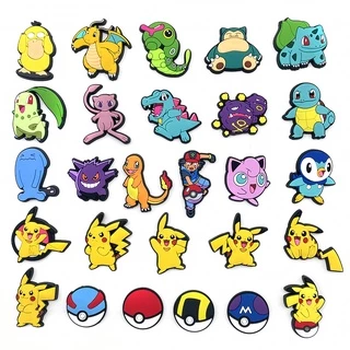 Nút Cài Giày Dép Hình Pokemon crocs DIY