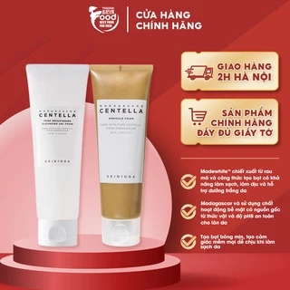 Sữa Rữa Mặt Tạo Bọt Làm Sạch Sâu, Dịu Nhẹ, Dưỡng Trắng Chiết Xuất Rau Má Skin1004 Madagascar Centella Foam 125ml