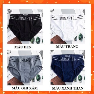 [COMBO 5 Chiếc] Quần Sịp Nam Tam Giác Nam Cotton MUNAFIE 5 Màu Siêu Hót