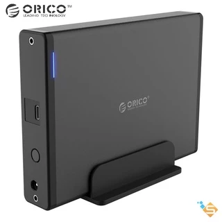 Hộp Đựng Ổ Cứng ORICO 7688U3 7688C3 USB 3.0 Type-C SATA 3.0 3.5" 12V2A 16TB Cho HDD SSD - Bảo Hành Chính Hãng 1 Năm