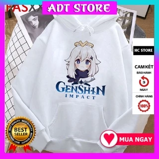 Áo Hoodie In Hình anime Genshin Impact Hu Tao Xiao Ganyu game mẫu HOT độc đẹp giá rẻ