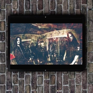 Poster rock band Slipknot 04 cỡ A3 chất dày đẹp áp phích dán tường lồng khung trang trí nhà cửa quán cafe rock shop
