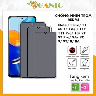 Cường lực xiaomi redmi note 11 pro k30 ultra k40 k50 gaming k20 mi 10T 9T 10a 10c 11s 9 9s full màn tổng hợp Kính [CNT]