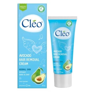 Kem Bơ Tẩy Lông CLEO Cho Da Nhạy Cảm 50g