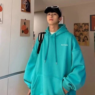 【BảY MàU】Áo Hoodie Dáng Rộng Đơn Giản Thời Trang Hàn Quốc Cho Nam áo hoodie unisex