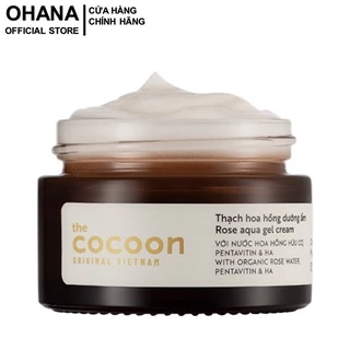 Thạch Hoa Hồng (Kem Dưỡng Ẩm) COCOON Rose Aqua Gel Cream 30ml