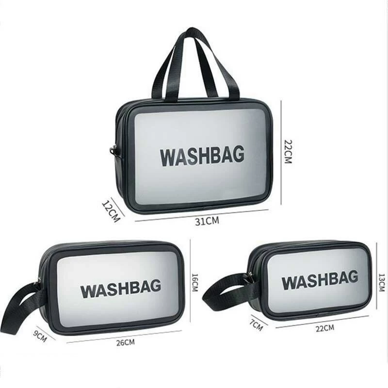 Túi đựng mỹ phẩm WASHBAG chống thấm nước (SET 3 TÚI)