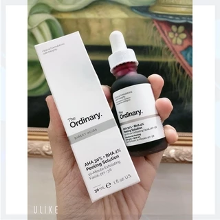 [BILL US] TẨY DA CHẾT PEEL HÓA HỌC THE ORDINARY AHA 30% + BHA 2% PEELING SOLUTION