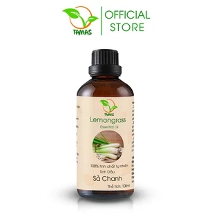 Tinh Dầu Sả Chanh Nguyên Chất Chai 50/100ml, Tinh Dầu Thơm Phòng, Giải Tỏa Căng Thẳng, Đuổi Muỗi Tốt