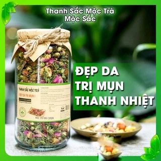 Trà đẹp da Thanh Nhiệt không lo bị mụn