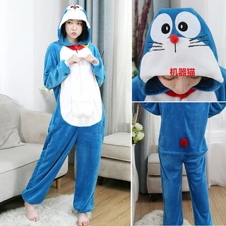 Trang phục cosplay nhân vật hoạt hình Kigurumi Doraemon dành cho nam và nữ