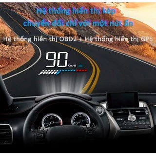 Thiết bị hiển thị tốc độ trên kính lái ô tô HUD FULL OPTION OBD2 - King Of Prussia