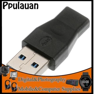 [Ppulauan]Reversible USB-C Type-C Female to USB 3.0 Male Type-A Card Adapter Convertor