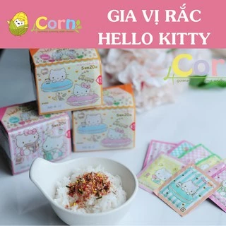 Gia vị rắc cơm Hello Kitty Nhật - Cho bé 9m+